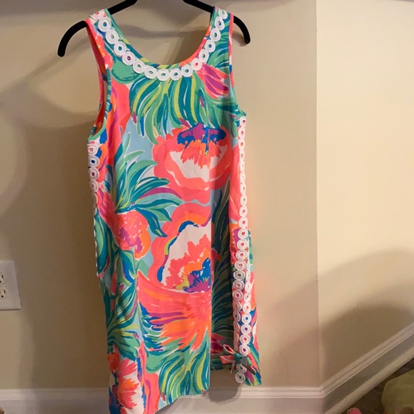 NWT Lilly Pulitzer Sz 2 Stella Shift Dress - Picture 12 of 16